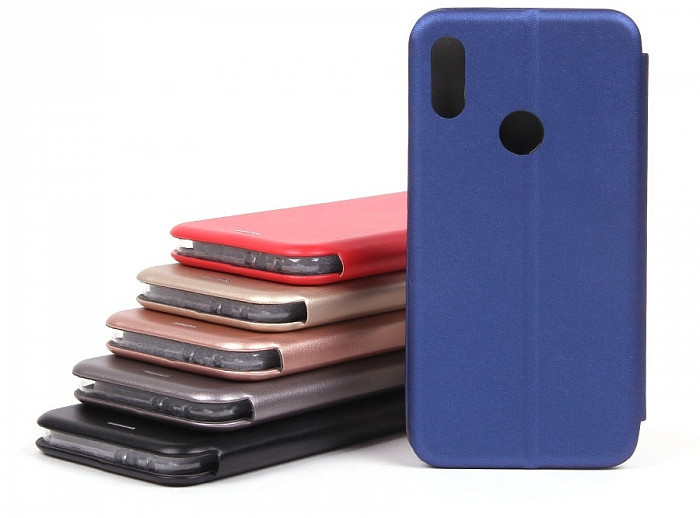 Чехол-книжка XIAOMI REDMI NOTE 7 синий(009805)