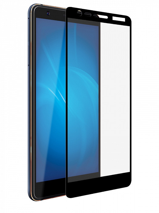 Защитное стекло "Gecko" 2D для Xiaomi Redmi 7 черное