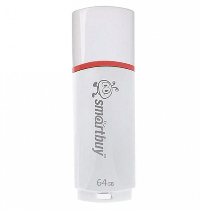 SMARTBUY 64 GB (SB64GBCRW-W) CROWN WHITE
