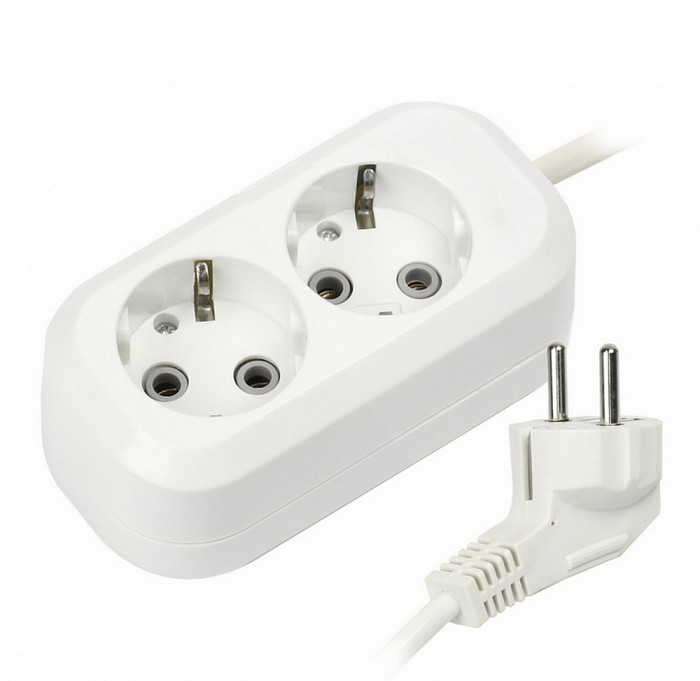SMARTBUY (SBE-16-2-03-Z) 3м 2роз с зазем. 16А/3,5кВт