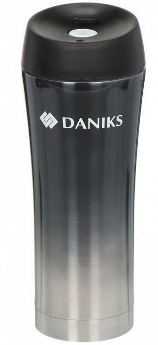 DANIKS SL-NT015-met-grpht термокружка нерж 0,45л