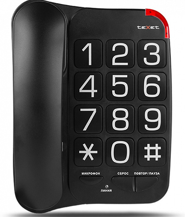 TEXET TX 201 черный